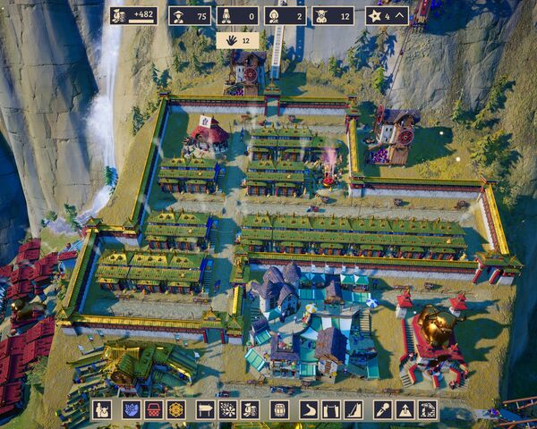 Un quartier de moines dans Laysara: Summit Kingdom