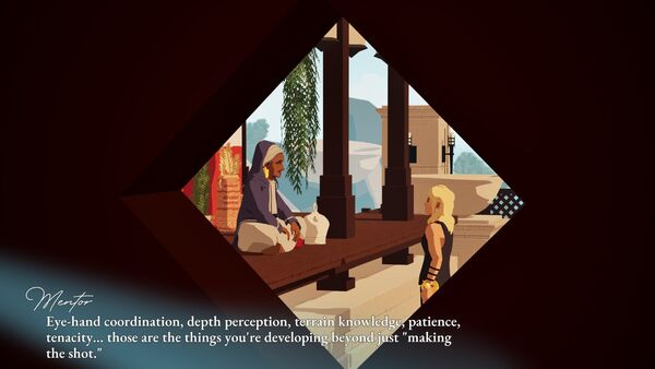 Un dialogue dans Many Nights a Whisper entre deux personnages