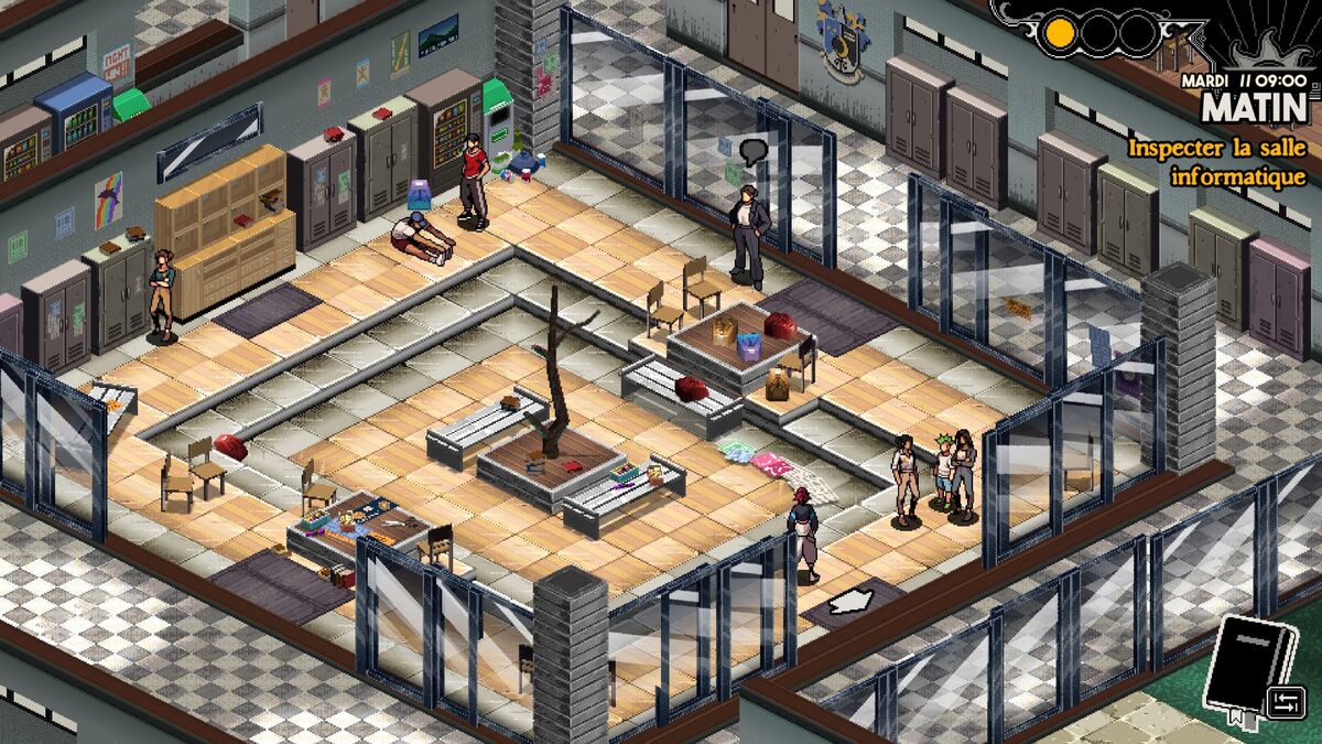 Vue de l'entrée de l'université de Hemsk dans le jeu vidéo Demonschool