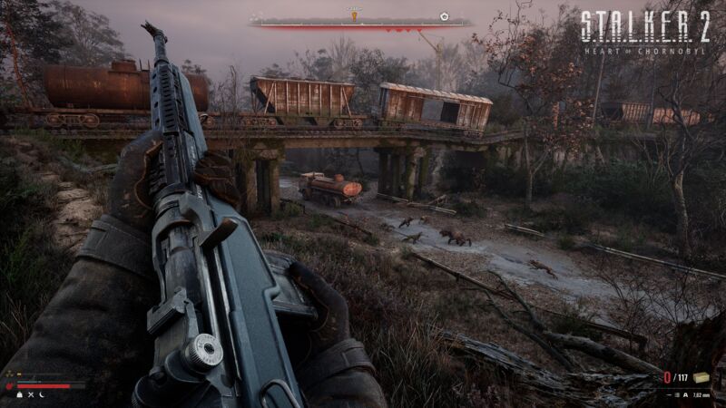 Combat dans STALKER 2