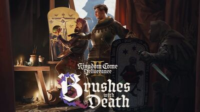 Couverture du DLC Brushes with Death du jeu vidéo Kingdom Come Deliverance 2