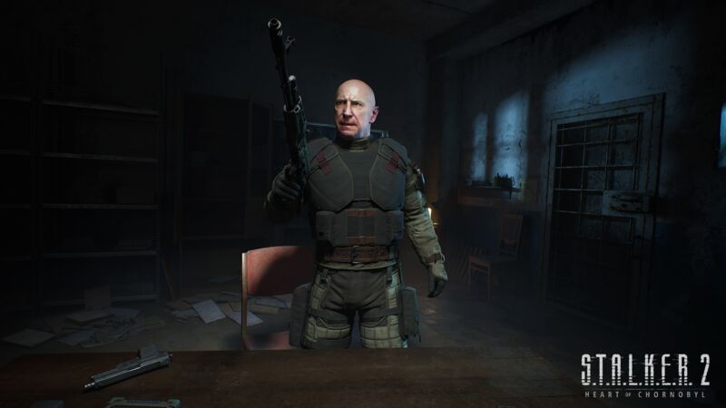 Un PNJ dans STALKER 2