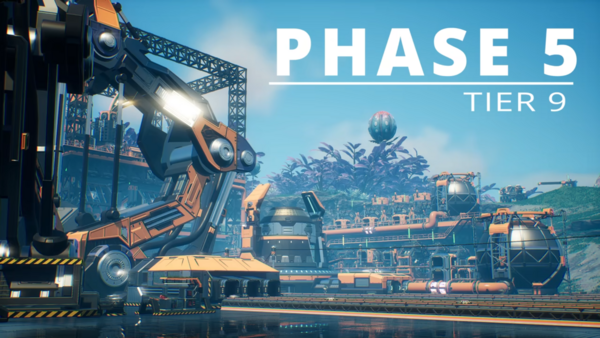 Le palier 5 de Satisfactory