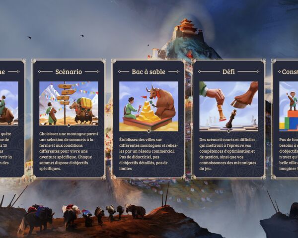 Les 5 modes de jeux dans Laysara: Summit Kingdom