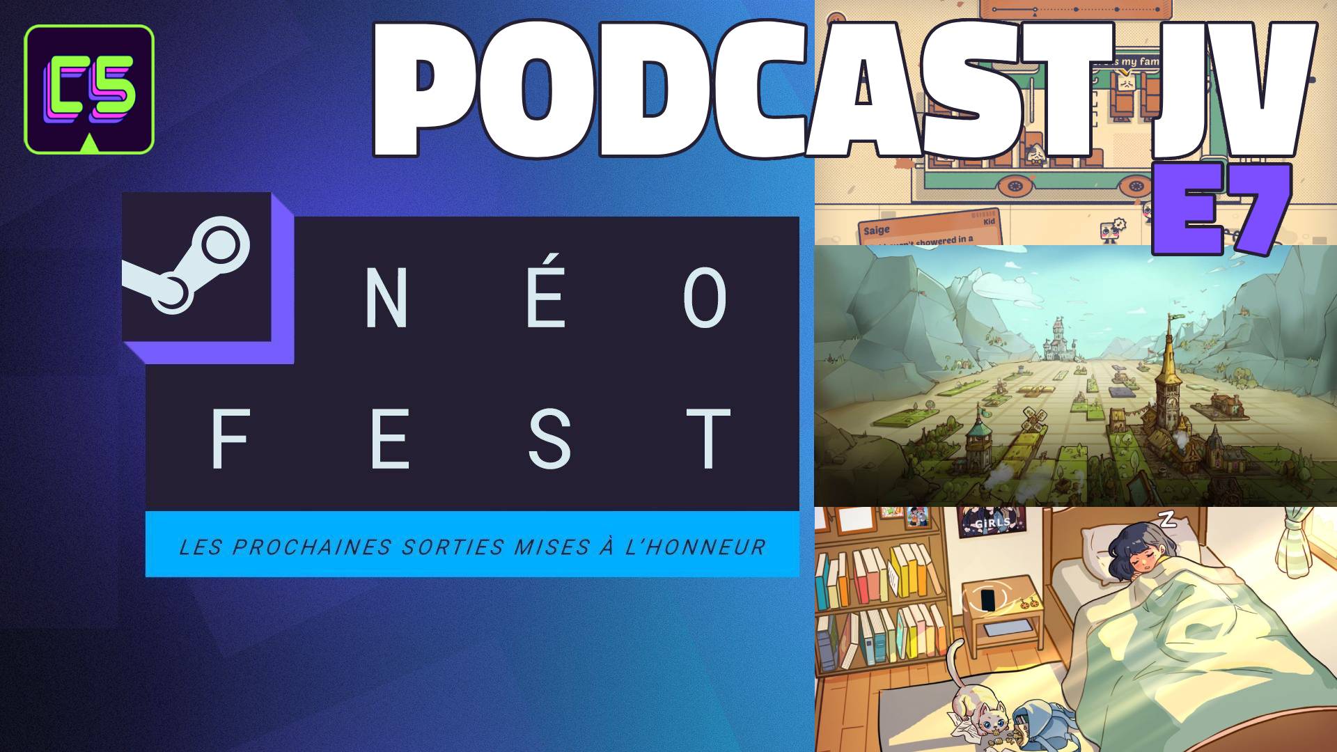 Steam Neo Fest avec Ruvon et MickeyGuevara